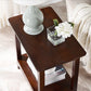 Country Wooden Table Top End Table One Shelf Side Table With Four Legs Clearhalo 'Coffee & Accent Tables' 'End & Side Tables' 'end_side_table' 'end_side_tables' 'furn' 'furn_end_side_tables' 'Furniture' 'furniture_end_side_table' 'Living Room Furniture' 1200x1200_fe5af953-3e9a-44ea-9af3-9726641781ff