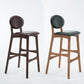 Scandinavia Style Bar-stool Wooden Legs Full Back for Kitchen Bar Clearhalo 'Bar Furniture' 'Bar Stools' 'bar_stools' 'furn' 'furn_bar_stools' 'furniture_bar_stools' 'Kitchen & Dining Furniture' 'kitchen&dining_furn' 'kitchen' 'kitchen_furn' Furniture' 1200x1200_fe5f3ac9-cd58-4cee-9d12-80a45af6e5f0