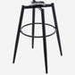 Modern Reception Armed Swivel Stool Matte Finish Leather Barstool Clearhalo 'Bar Furniture' 'Bar Stools' 'bar_stools' 'furn' 'furn_bar_stools' 'Furniture' 'furniture_bar_stools' 'Kitchen & Dining Furniture' 1200x1200_fe60c08d-fdbb-4ff7-ad6b-a0e54c18ee75