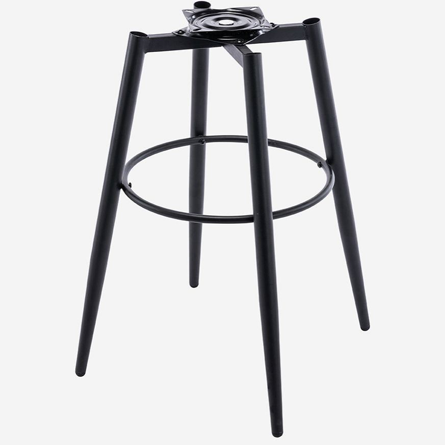 Modern Reception Armed Swivel Stool Matte Finish Leather Barstool Clearhalo 'Bar Furniture' 'Bar Stools' 'bar_stools' 'furn' 'furn_bar_stools' 'Furniture' 'furniture_bar_stools' 'Kitchen & Dining Furniture' 1200x1200_fe60c08d-fdbb-4ff7-ad6b-a0e54c18ee75