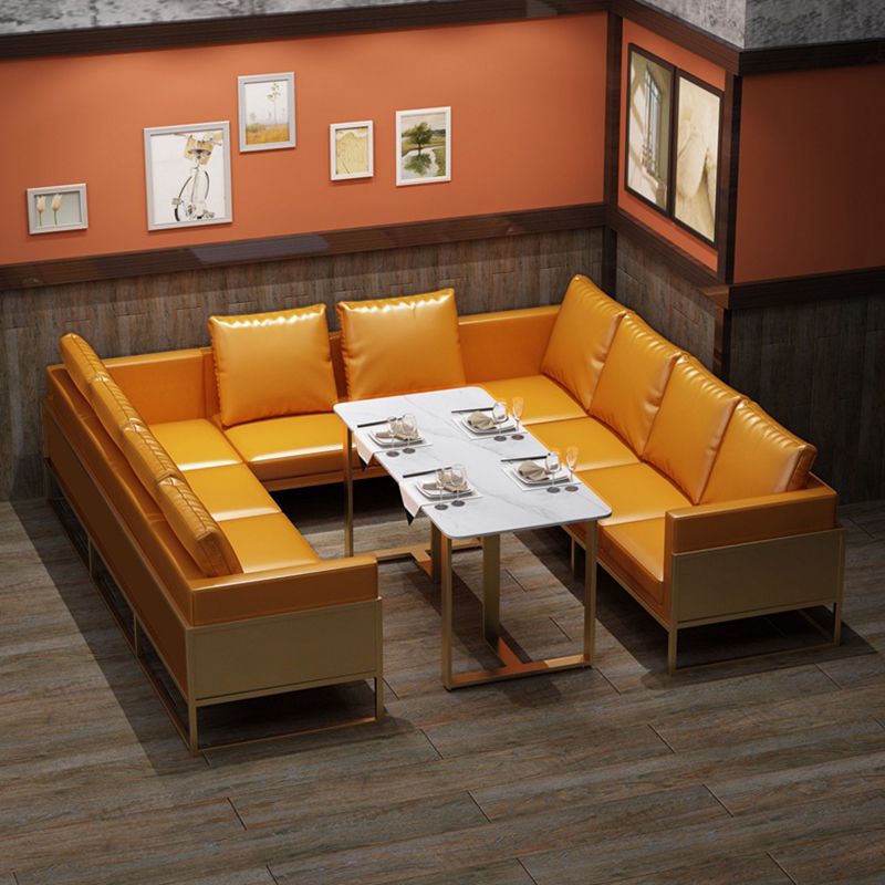 Industrial Dining Table Sintered Stone Table with Double Pedestal for Dining Room Clearhalo ' dining_table' 'Dining Tables & Seating' 'Dining Tables' 'furn' 'furn_dining_table' 'Furniture' 'furniture_dining_table' 'Kitchen & Dining Furniture' 'kitchen&dining_furn' 'kitchen' 'kitchen_dining_table' 1200x1200_fe63e170-ee81-47f4-8e0f-8d88c38efe4b