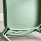 Plastic Scandinavian Armless Chair Stacking Indoor-Outdoor Chair