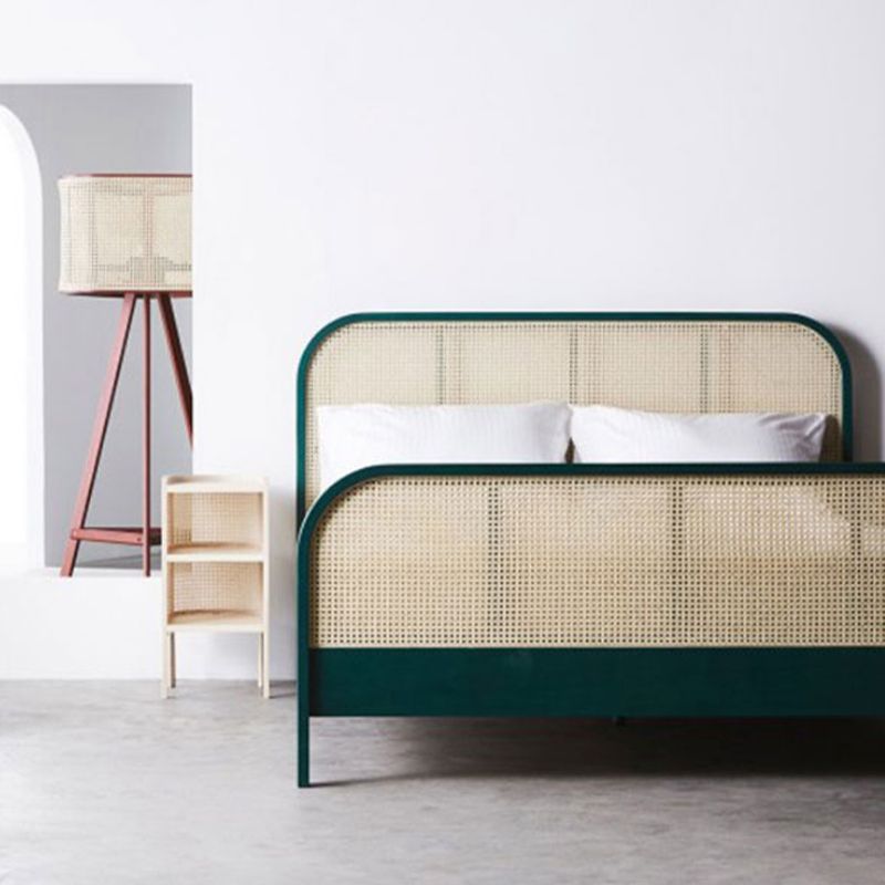 Open opslag eigentijds accenttafel nachtkastje antiek afwerking nachtkastje met planken met planken