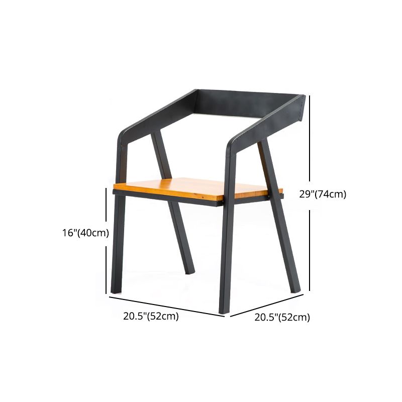 1/5 Pcs Metal Industrial Dining Room Set with Pine Wood Top Table Dinette Set Clearhalo 'Dining Room Sets' 'Dining Tables & Seating' 'dining_room_set' 'furn' 'furn_dining_room_set' 'Furniture' 'furniture_dining_room_set' 'Kitchen & Dining Furniture' 'kitchen&dining_furn' 'kitchen' 1200x1200_fe66eb77-d0ef-4f01-aced-b1353eaa55a9