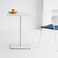 Metal Industrial Square Dining Table Wood Top Table with Pedestal Clearhalo 'Dining Tables & Seating' 'Dining Tables' 'dining_table' 'furn' 'furn_dining_table' 'Furniture' 'furniture_dining_table' 'Kitchen & Dining Furniture' 'kitchen' 'kitchen_dining_table' 1200x1200_fe699e7d-3759-4ac1-b286-8a71926051b7