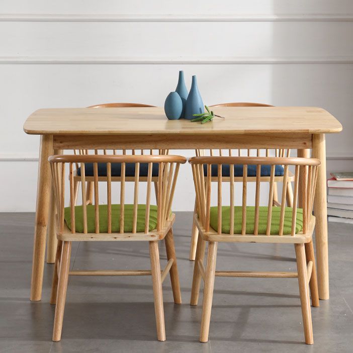 Modern Style Windsor Back Chair Dining Arm Chairs with Wooden Legs for Kitchen Clearhalo ' kitchen&dining_furn' 'Dining Chairs' 'Dining Tables & Seating' 'dining_chair' 'furn' 'furn_dining_chair' 'Furniture' 'furniture_dining_chair' 'Kitchen & Dining Furniture' 'kitchen' 1200x1200_fe74c80d-51a3-4d17-a481-15a6b5665ee5