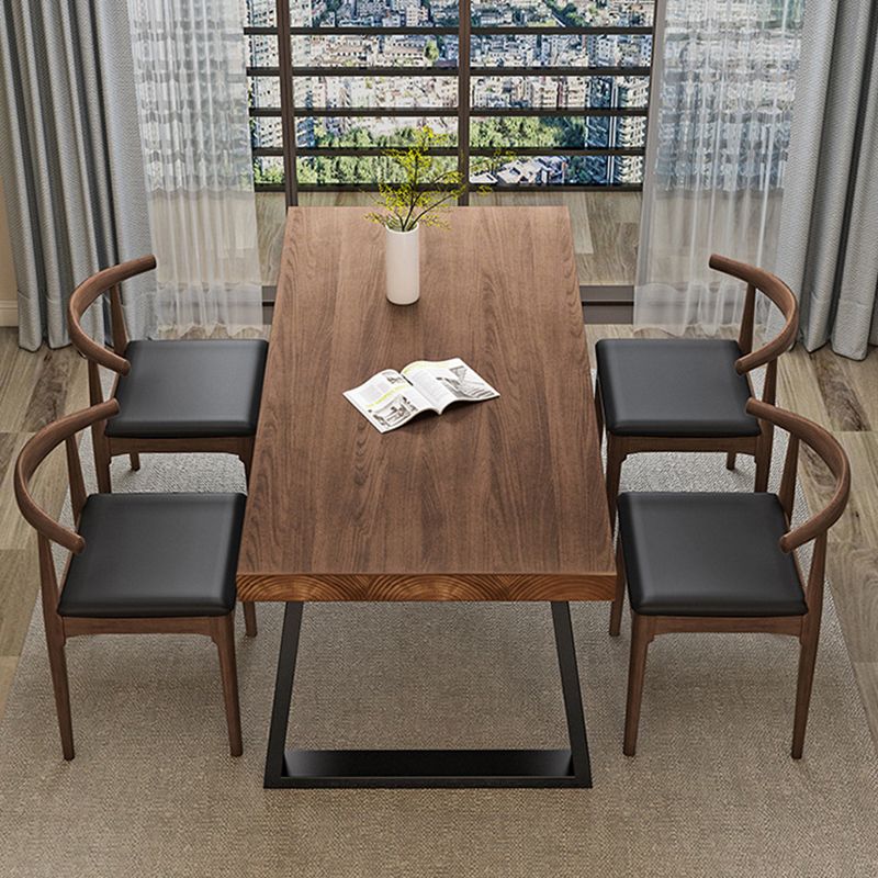 Ensemble de table à manger en bois en pin industriel 1/2/5 pièces Set pour cuisine pour la cuisine