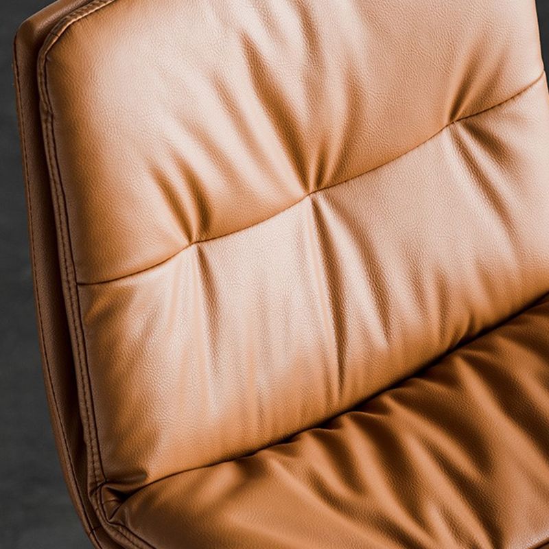 Modern Backrest Armless Counter Stool Iron Cafe Bar Stool with Cushion Clearhalo 'Bar Furniture' 'Bar Stools' 'bar_stools' 'furn' 'furn_bar_stools' 'Furniture' 'Kitchen & Dining Furniture' 1200x1200_fe77760e-a6bf-4555-a7d0-38f5eeaaebd8