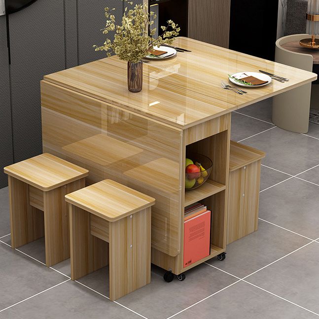 Mid-Century Style Dining Table Rectangle Wooden Home Use Dining Table Clearhalo ' dining_table' 'Dining Tables & Seating' 'Dining Tables' 'furn' 'furn_dining_table' 'Furniture' 'furniture_dining_table' 'Kitchen & Dining Furniture' 'kitchen&dining_furn' 'kitchen' 'kitchen_dining_table' 1200x1200_fe77f341-64d8-4302-8b31-5865cefbde22