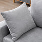 Beige Modern Farmhouse Cushions Standard Sofa 21.65"High Square Arm Sofa Clearhalo 'furn' 'furn_sofas' 'Furniture' 'furniture_sofas' 'Living Room Furniture' 'Sofa' 'sofas' 1200x1200_fe7a9f84-0548-4c12-8a81-5adac20f433e