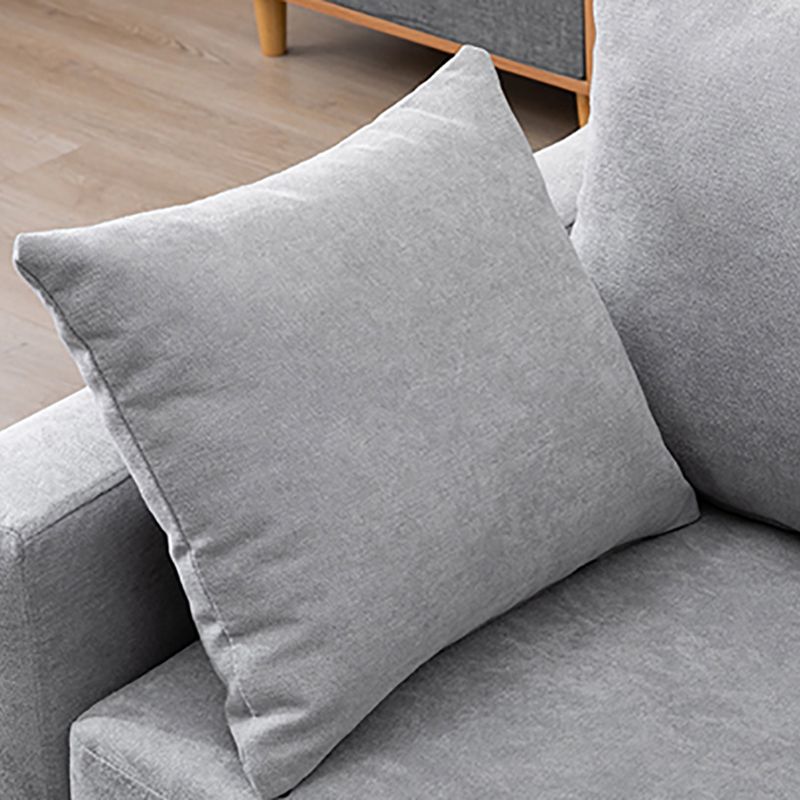 Beige Modern Farmhouse Cushions Standard Sofa 21.65"High Square Arm Sofa Clearhalo 'furn' 'furn_sofas' 'Furniture' 'furniture_sofas' 'Living Room Furniture' 'Sofa' 'sofas' 1200x1200_fe7a9f84-0548-4c12-8a81-5adac20f433e