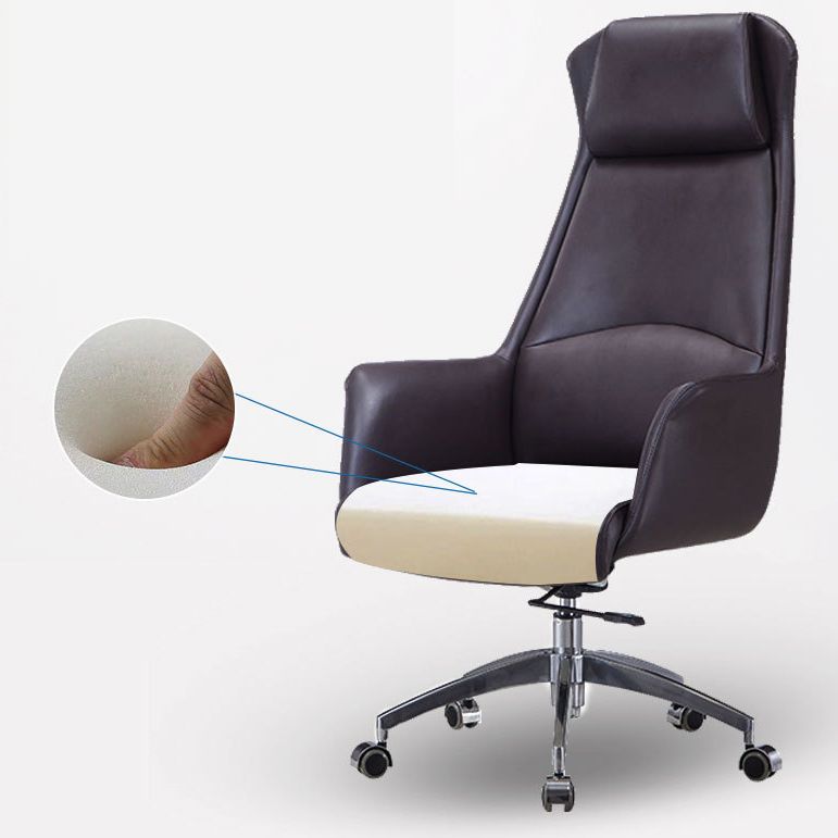 モダンなパッド入り武器庫の椅子革の高さ調整可能な椅子