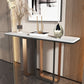 Tavolo da divano console rettangolare glam con le gambe