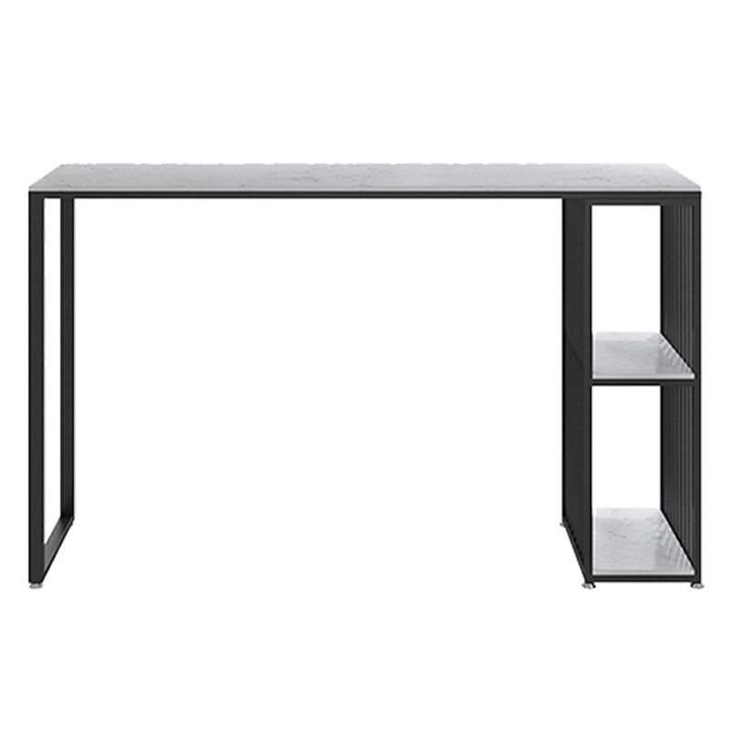 Stone Rectangle Bar Dining Table Contemporary Bar Table with Sled Base Clearhalo 'Bar Furniture' 'Bar Tables' 'bar_tables' 'furn' 'furn_bar_tables' 'Furniture' 'furniture_bar_tables' 'Kitchen & Dining Furniture' 1200x1200_fe81c440-8ef4-4cbb-9383-60dba11c2366