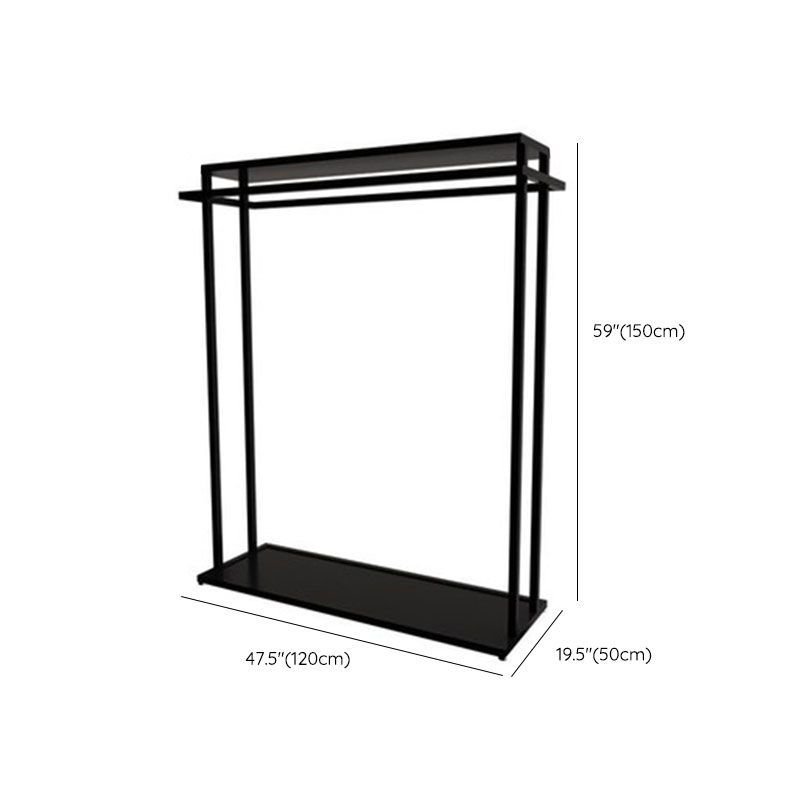 Light Luxury Coat Hanger Entry Hall Tree Iron Standing Coat Rack Clearhalo 'Entry & Mudroom Furniture' 'furn' 'furn_hall_tree_coat_racks' 'Furniture' 'Hall Trees & Coat Racks' 'hall_tree_coat_racks' 1200x1200_fe8227c0-90d4-426b-b049-28c4080f7a1c