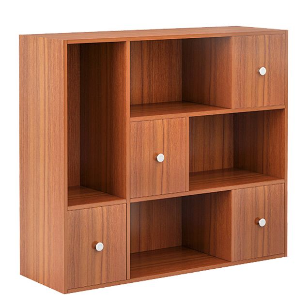 Wooden Bookcase Modern Style Home Office Standard Book Shelf