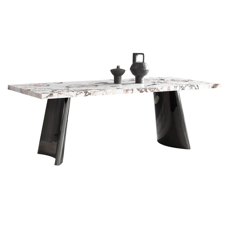 Steen bovenste eettafel set 1/4/5/7 stuks dinette ingesteld voor eetkamer