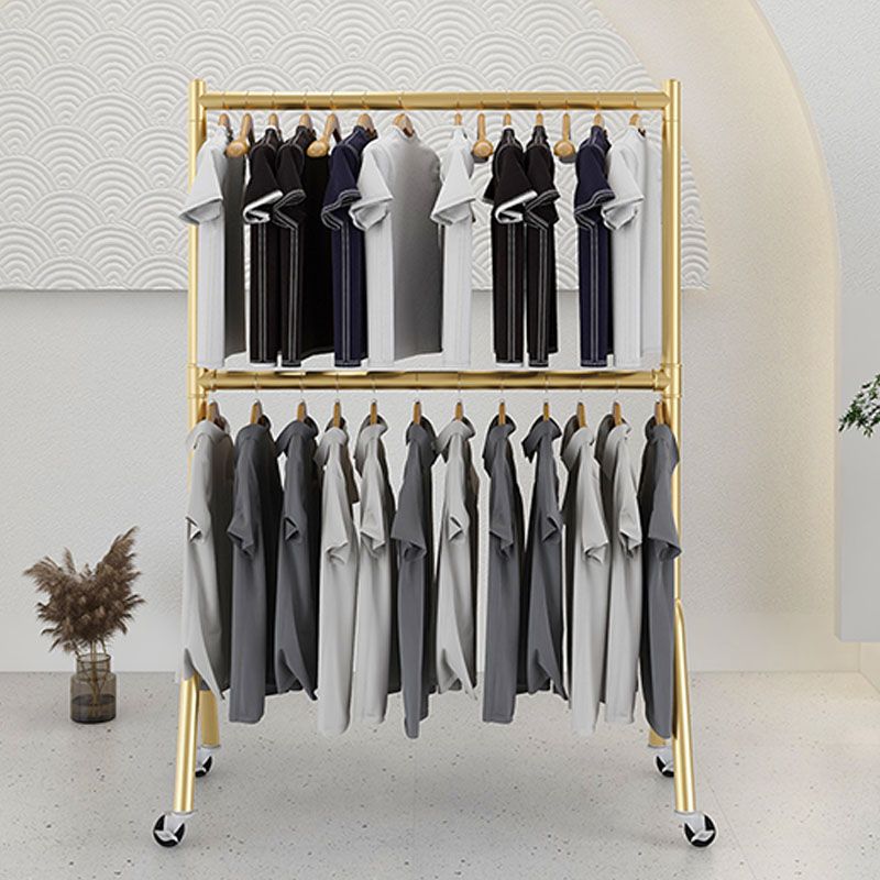 Metal Free Standical Tree Contemporary Hall Stand con ruote