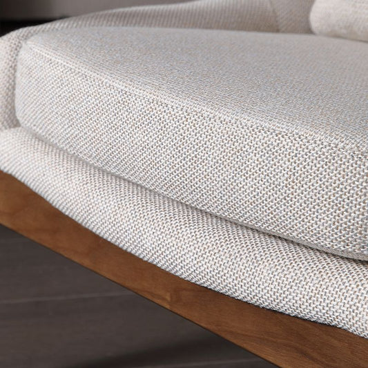 Nordic Arms Included with Pillow Round Arms Lounge Accent Chair