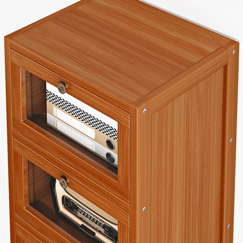 Simplicité Rectangle du salon coffre de rangement de rangement mi-siècle