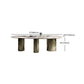 Sintered Stone Home Desk Luxury Oval Shape Fixed Table for Dining Room Clearhalo 'Dining Tables & Seating' 'Dining Tables' 'dining_table' 'furn' 'furn_dining_table' 'Furniture' 'Kitchen & Dining Furniture' 1200x1200_fe8752e6-5786-4cc8-8765-4bf0a68834b6