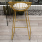 Rectangle Bar Table Set 1/2/3 Pcs Stone Bar Table and Metal Stools Clearhalo 'Bar Furniture' 'furn' 'furn_home_bar_bar_sets' 'Furniture' 'Home Bars & Bar Sets' 'home_bar_bar_sets' 'Kitchen & Dining Furniture' 1200x1200_fe8eeff2-ced7-4119-97db-442ee918dc00