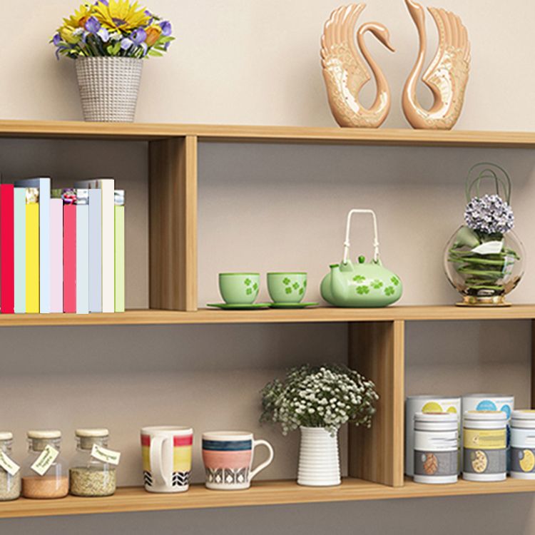 Bloemende plank BOEKAST GEGEVERENDE HOUT BOEK SPLOK VOOR STUDIEKAMER