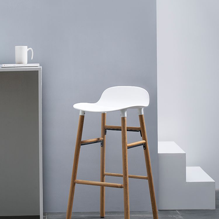 Contemporary Simple Counter Stools 30 Inch Wood 4 Legs Indoor Bar Stool Clearhalo 'Bar Furniture' 'Bar Stools' 'bar_stools' 'furn' 'furn_bar_stools' 'furniture_bar_stools' 'Kitchen & Dining Furniture' 'kitchen&dining_furn' 'kitchen' 'kitchen_furn' Furniture' 1200x1200_fe94d06b-ffe1-42c5-8c0b-2fac0ede0fec