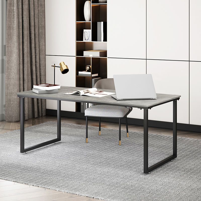 30"H Contemporary Office Desk Rectangular Writing Desk for Office Clearhalo 'furn' 'furn_office_desk' 'Furniture' 'Office Desks' 'Office Furniture' 'office_desk' 1200x1200_fe974775-7980-474a-871b-6172c5a519b8