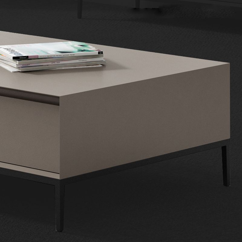 Scandinavian Wooden Media Console TV Stand 16.5" Height TV Stand with Drawers