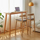 Contemporary Rectangle Solid Wood Bistro Bar Desk for Living Room