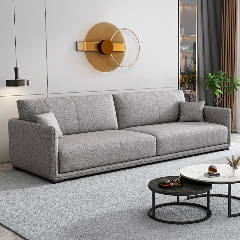 Contemporary 3-seater Sofa Sewn Pillow Back Couch for Living Room Clearhalo 'furn' 'furn_sofas' 'Furniture' 'furniture_sofas' 'Living Room Furniture' 'Sofa' 'sofas' 1200x1200_fe9e18c0-21fe-43c1-9fd3-326269b064a3