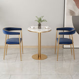 Flannelette Scandinavian Beauty Salon Arm Chair Open Matte Finish Dining Chair Clearhalo ' kitchen&dining_furn' 'Dining Chairs' 'Dining Tables & Seating' 'dining_chair' 'furn' 'furn_dining_chair' 'Furniture' 'furniture_dining_chair' 'Kitchen & Dining Furniture' 'kitchen' 1200x1200_fe9ec491-826d-4592-9515-30ced24210c1