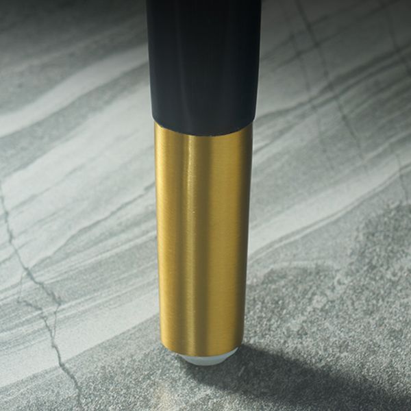 Faux Leather Armless Dining Chairs Glam Dining Side Chair for Home Clearhalo 'Dining Chairs' 'Dining Tables & Seating' 'dining_chair' 'furn' 'furn_dining_chair' 'Furniture' 'Kitchen & Dining Furniture' 1200x1200_fea130cc-9321-4760-96f7-11449157b3e2