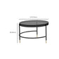 Glam Cocktail Table White 4 Legs Storage Coffee Cocktail Table Clearhalo 'Coffee & Accent Tables' 'Coffee Tables' 'coffee_tables' 'furn' 'furn_coffee_tables' 'Furniture' 'Living Room Furniture' 1200x1200_fea9970f-92cd-4697-a429-9f8c09245b20