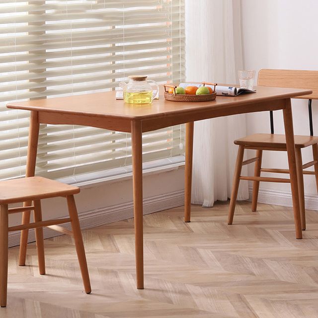 Modern Style Solid Wood Furniture 4-foot Dining Site Table for Dining Room Clearhalo ' dining_table' 'Dining Tables & Seating' 'Dining Tables' 'furn' 'furn_dining_table' 'Furniture' 'furniture_dining_table' 'Kitchen & Dining Furniture' 'kitchen&dining_furn' 'kitchen' 'kitchen_dining_table' 1200x1200_feabc9cf-970c-4dd7-8b80-32db6e97e8d8