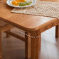 Simplicity Rectangle 4-foot Home Furniture Solid Wood Dining Table with Drawer Clearhalo ' dining_table' 'Dining Tables & Seating' 'Dining Tables' 'furn' 'furn_dining_table' 'Furniture' 'furniture_dining_table' 'Kitchen & Dining Furniture' 'kitchen&dining_furn' 'kitchen' 'kitchen_dining_table' 1200x1200_feaeb658-ea72-469a-8455-89b381bdcd13