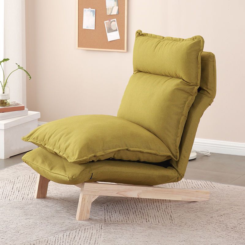 Chaise convertible en lin 23,62 "L x 31,69" W x 31,49 "H CAISE ALIGABLE pour le salon