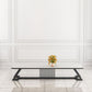 17,72"H tv-standaard moderne stijl witte tv-standaard console voor woonkamer