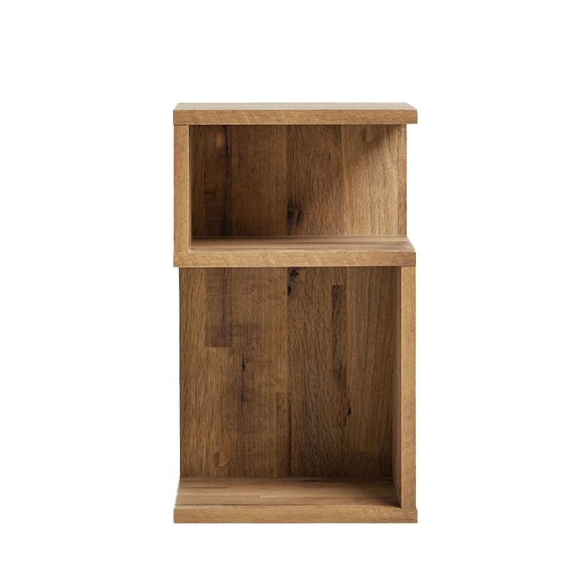 Pine Wood End Table Natural 2 Pieces Sofa Side Accent Table with Storage Shelves Clearhalo 'Coffee & Accent Tables' 'End & Side Tables' 'end_side_tables' 'furn' 'furn_end_side_tables' 'Furniture' 'Living Room Furniture' 1200x1200_feb13424-bbe8-4df6-9816-0012369d65aa