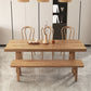 Modern Natural Finish Dinette Table Solid Wood Top Dining Table Clearhalo 'Dining Tables & Seating' 'Dining Tables' 'dining_table' 'furn' 'furn_dining_table' 'Furniture' 'Kitchen & Dining Furniture' 1200x1200_feb2ae83-9b2e-403f-a304-4686880003c2