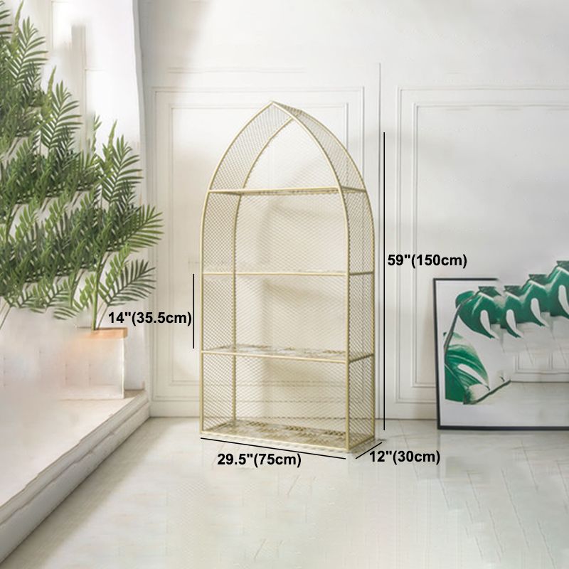 Closed Back Bookcase Glam Style Bookshelf for Office Home and Study Room Clearhalo 'Bookcases' 'furn' 'furn_bookcases' 'Furniture' 'furniture_bookcases' 'Office Furniture' 1200x1200_feb39660-518f-44a7-af4e-49e66d4c1356