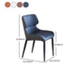 Contemporary Dining Wingback Side Chair Arm Chair with Metal Legs for Kitchen Clearhalo 'Dining Chairs' 'Dining Tables & Seating' 'dining_chair' 'Furniture' 'furniture_dining_chair' 'Kitchen & Dining Furniture' 1200x1200_feb3f90b-c780-4e1b-96a0-15064da30ac9