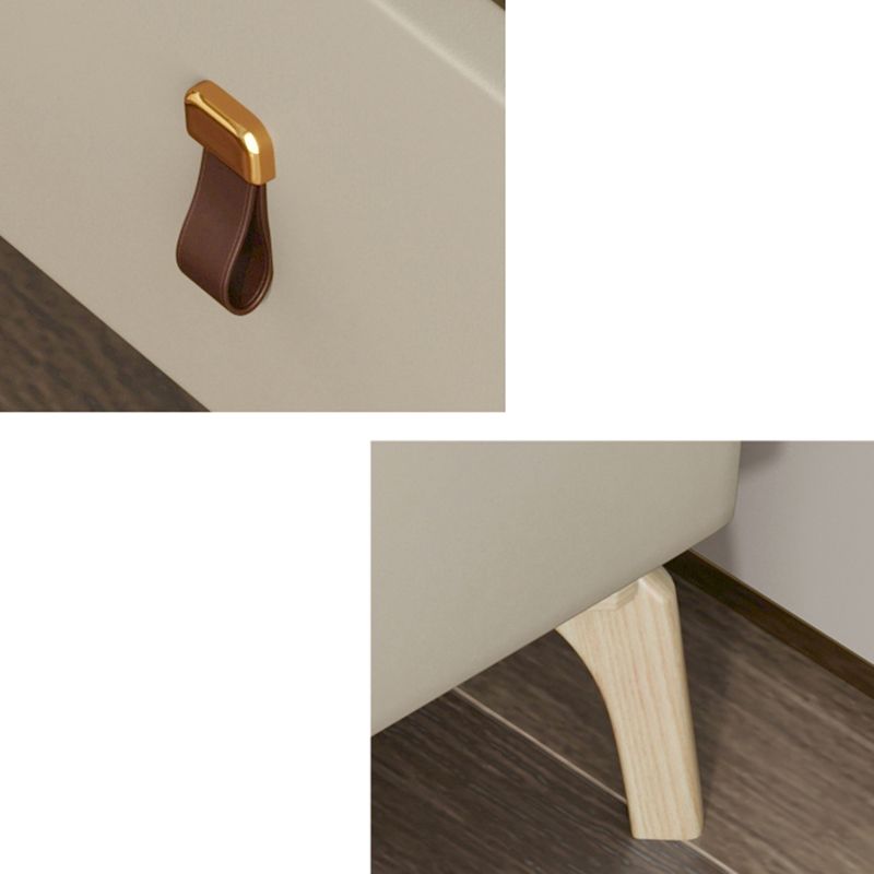 Contemporary Night Table Solid Wood Bed Nightstand with 2 Drawers Clearhalo 'Bedroom Furniture' 'furn' 'furn_night_stand' 'Furniture' 'night_stand' 'Nightstands' 1200x1200_feb9781e-8677-458a-98bc-3777a5bc37f7