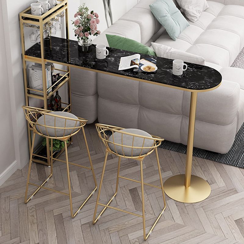 Sgabello da bar moderno per poggiapiedi e sgabello grigio grigio per soggiorno