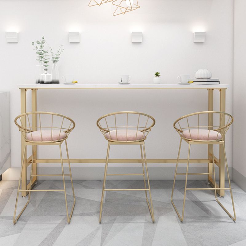 Rectangle Bar Table Contemporary Pub Table for Indoor and Breakroom Clearhalo 'Bar Furniture' 'Bar Tables' 'bar_tables' 'furn' 'furn_bar_tables' 'Furniture' 'Kitchen & Dining Furniture' 1200x1200_febac1a5-23bc-4962-9f1f-2af071b0f90c