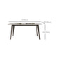 Modern Stone Dining Room Table for 2-6 Person Grey Rectangular Top Clearhalo 'Dining Tables & Seating' 'Dining Tables' 'dining_table' 'furn' 'furn_dining_table' 'Furniture' 'Kitchen & Dining Furniture' 1200x1200_febd7c73-27fb-44af-afb6-8fb8bd3bcfe3