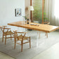 Modern 1/2/3/4 Pieces Rectangle Dining Set Solid Wood Dining Table with Chairs Clearhalo 'Dining Room Sets' 'Dining Tables & Seating' 'dining_room_set' 'furn' 'furn_dining_room_set' 'Furniture' 'furniture_dining_room_set' 'Kitchen & Dining Furniture' 'kitchen&dining_furn' 'kitchen' 1200x1200_febe69b1-9fc9-4cff-ab67-77d8fdef18a1