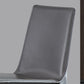 Modern Leather Armless Dining Chair Metal Dining Chairs for Restaurant Use Clearhalo ' kitchen&dining_furn' 'Dining Chairs' 'Dining Tables & Seating' 'dining_chair' 'furn' 'furn_dining_chair' 'Furniture' 'furniture_dining_chair' 'Kitchen & Dining Furniture' 'kitchen' 1200x1200_febeb59f-2785-48d6-b0d6-82cfe96393e9