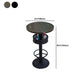 Industrial Wood Top Bistro Table Matte Finish Bar Table for Small Places Clearhalo 'Bar Furniture' 'Bar Tables' 'bar_tables' 'furn' 'furn_bar_tables' 'Furniture' 'Kitchen & Dining Furniture' 1200x1200_febedeca-8609-4829-9653-b92f80f0fc54